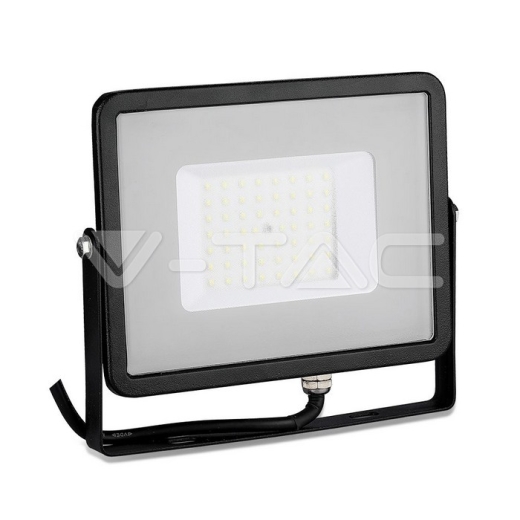 50W LED Floodlight SMD SAMSUNG Chip Black Body 6500K - 4