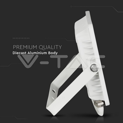 Proyector LED 50W SMD SAMSUNG Chip cuerpo blanco 3000K - 9