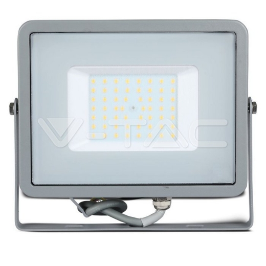 50W LED Floodlight SMD SAMSUNG Chip Slim Grey Body 6400K - 3