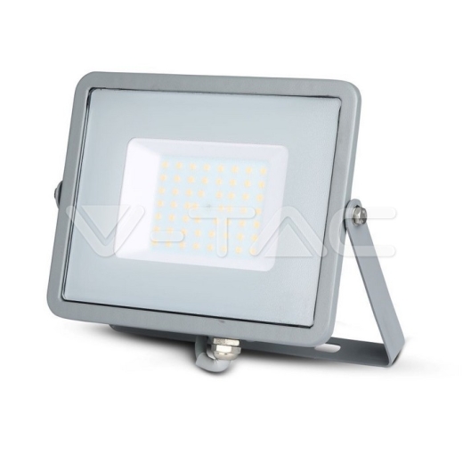 Proyector LED 50W SMD SAMSUNG CHIP Cuerpo Gris 4000K - 1