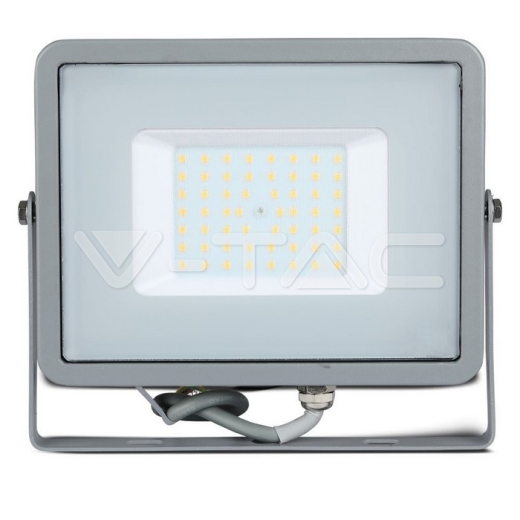 Proyector LED 50W SMD SAMSUNG CHIP Cuerpo Gris 4000K - 3