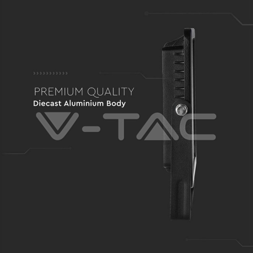 50W LED Floodlight SMD SAMSUNG Chip Slim White Body 4000K - 17