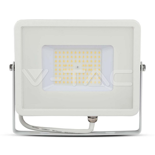 50W LED Floodlight SMD SAMSUNG Chip Slim White Body 4000K - 2