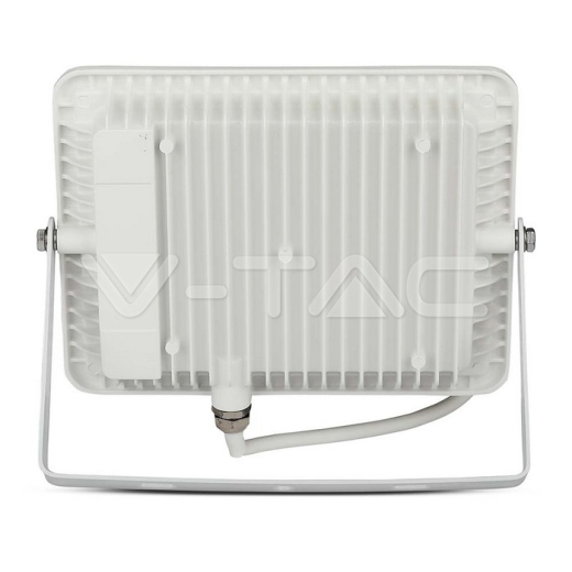 50W LED Floodlight SMD SAMSUNG Chip Slim White Body 4000K - 8