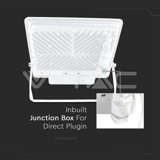 Proyector LED 50W PIR Sensor SAMSUNG Chip Cuerpo Blanco6500K - 5