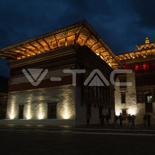 50W LED Sensor Day Light Floodlight SAMSUNG Chip 100 lm/W Black Body 6500K - 12