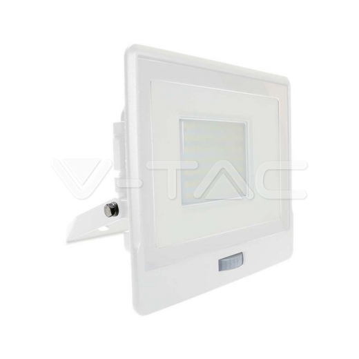 Proyector LED 50W PIR Sensor SAMSUNG Chip Cuerpo Blanco4000K - 1