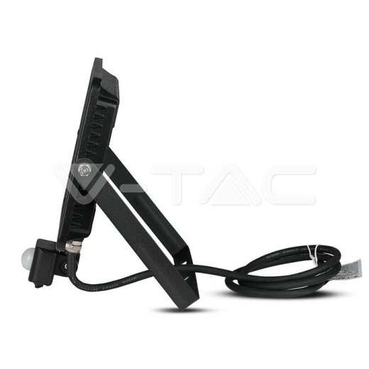 Proyector de LED 50W SAMSUNG Chip con sensor cuerpo negro 6400K - 6