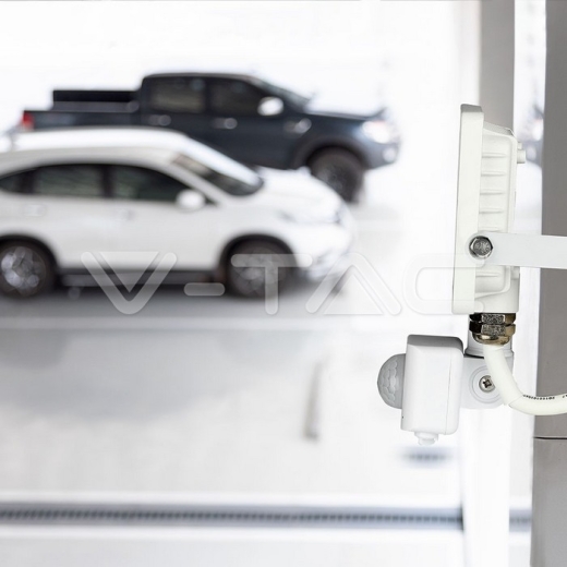 Proyector de LED 50W con Sensor SAMSUNG Chip cuerpo blanco 3000K - 14