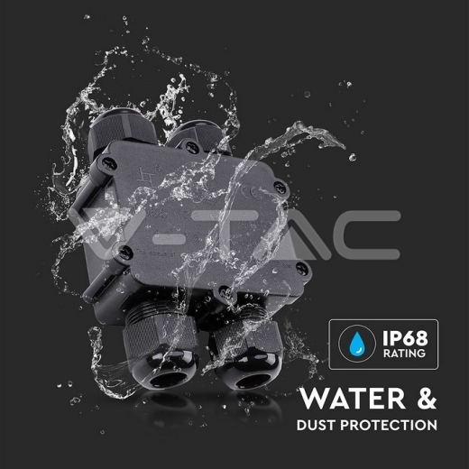 Caja negra IP68 4x8-12mm - 3