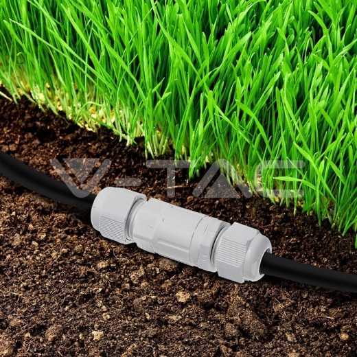 Caja Impermeable con Conector Blanco - 7