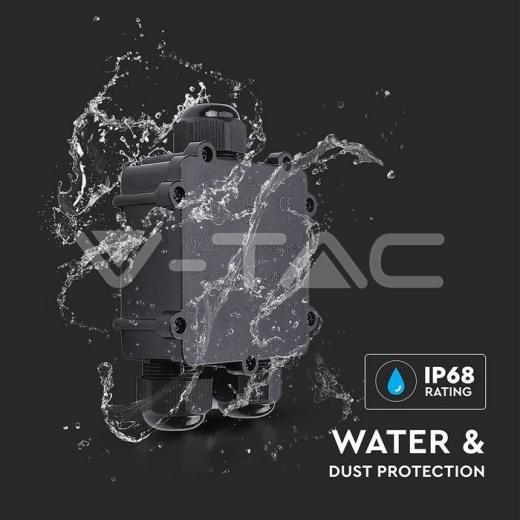 Caja negra IP68 3x8-12mm - 3