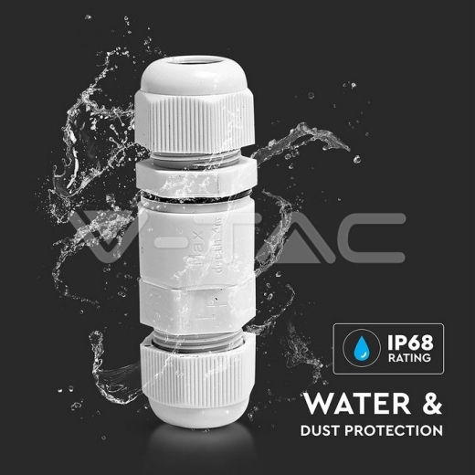 Caja terminal electrico cuerpo blanco 5-9mm IP68 - 2