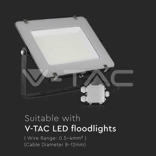 Waterproof White Terminal Block 8-12mm IP68 - 4