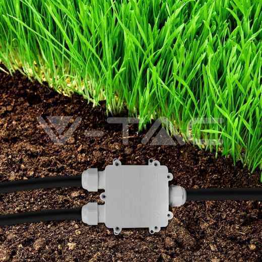 Waterproof White Terminal Block 8-12mm IP68 - 6