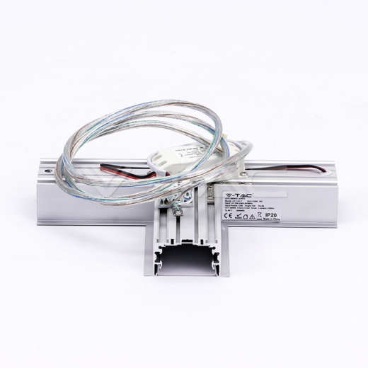 12W T Conector bajo Color plata 4000K - 2