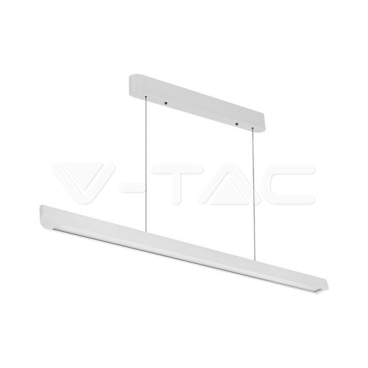 36W LED Linear Hanging Suspension Light Diffuser Plate Type-CCT:3IN1 White - 1