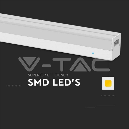 Foco Lineal LED 40W Cuerpo Blanco 4000K - 3