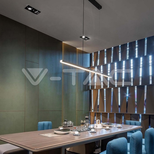 Foco Lineal LED 40W Cuerpo Blanco 6500K - 8