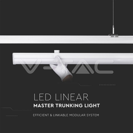 50W LED Linear Master Trunking 120° Lens Natural White - 3