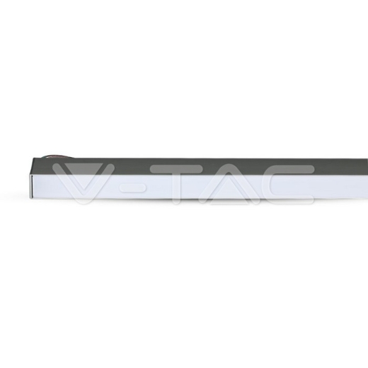 Luminaria lineal LED colgante 40W SAMSUNG Chip cuerpo gris 4000K 1200x35x67mm - 2