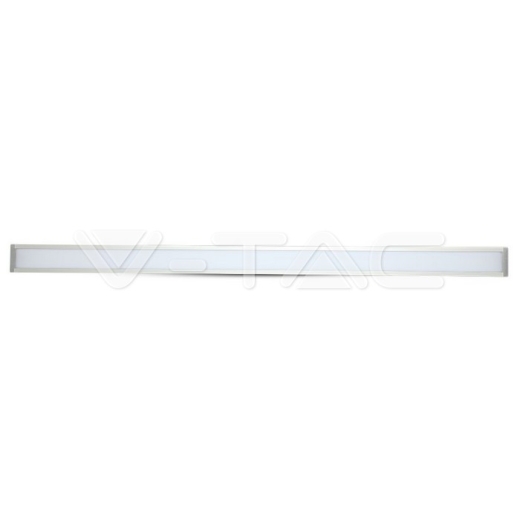 LED Linear Light SAMSUNG Chip 40W Recessed Silver Body 4000K 1211x70x35mm - 2