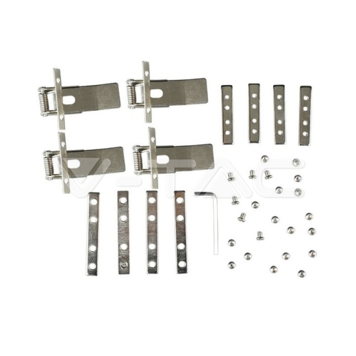 LED Linear Light SAMSUNG Chip 40W Recessed Silver Body 4000K 1211x70x35mm - 7