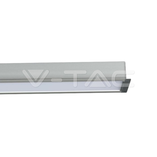 LED Linear Light SAMSUNG Chip 40W Recessed Silver Body 6400K - 2