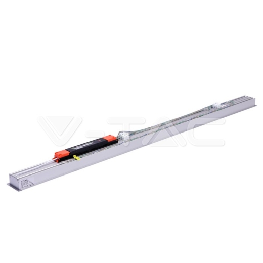 LED Linear Light SAMSUNG Chip 40W Recessed Silver Body 6400K - 4