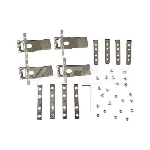 LED Linear Light SAMSUNG Chip 40W Recessed Silver Body 6400K - 6