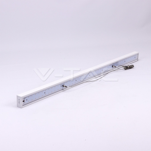 LED Linear Light SAMSUNG Chip 60W Hanging White Body 4000K - 5