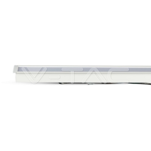 LED Linear Light SAMSUNG Chip 40W Recessed White Body 4000K 1211x70x35mm - 3