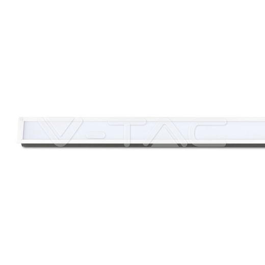 LED Linear Light SAMSUNG Chip 40W Recessed White Body 4000K 1211x70x35mm - 4