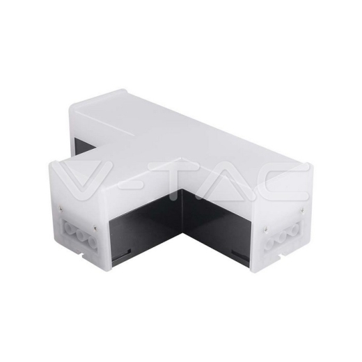 Conector T Cuerpo Negro 6500K - 1