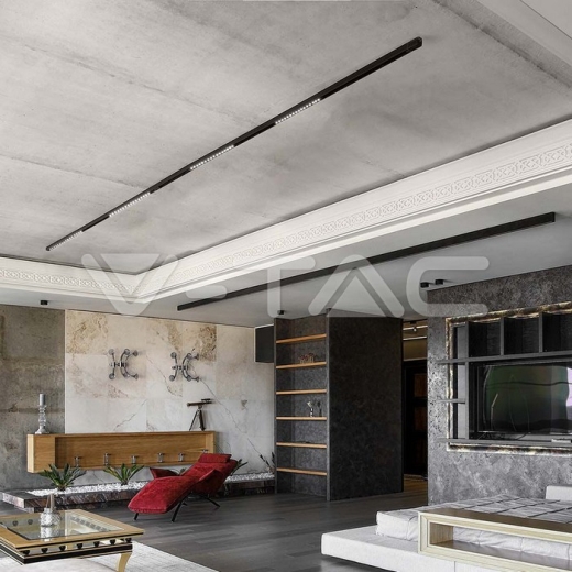 Foco Carril LED SMART Magnético 14W Cuerpo Negro 3 en 1 - 8