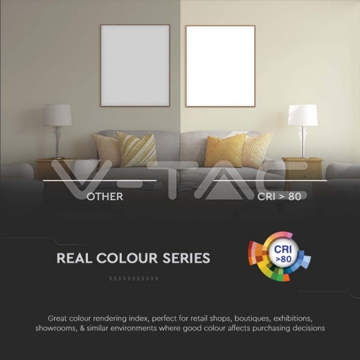 Lámpara Colgante Magnética LED 15W 6400K Cuerpo Negro - 4