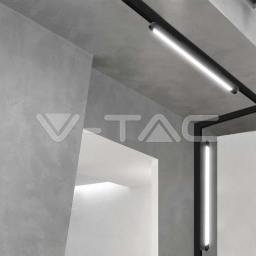 Foco Lineal Magnética LED 18W 6400K Cuerpo Negro - 9