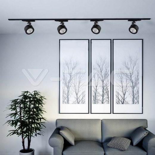 30W LED Track Light Black Body 3IN1 - 8