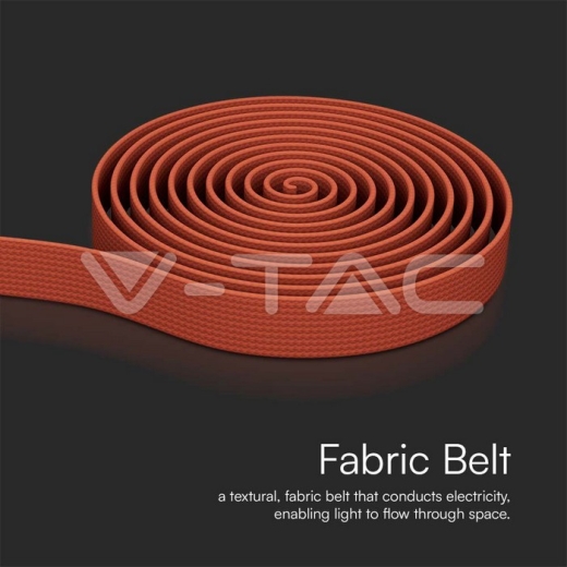 Fabric Track 10m/Roll Begonia Red Body - 3