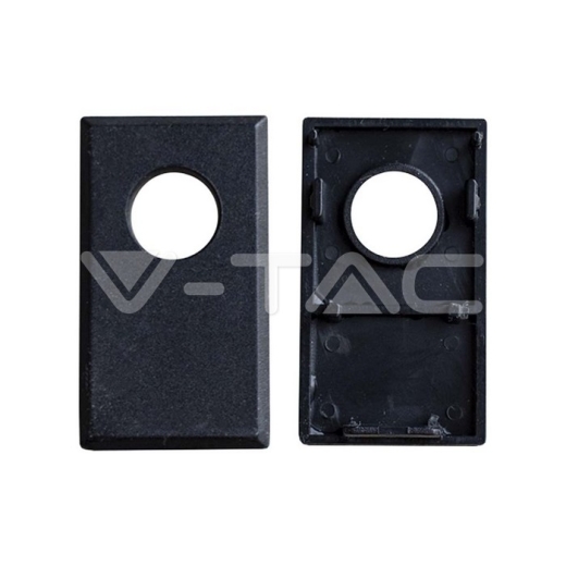 Tapa final para riel de superficie 1SET - 1