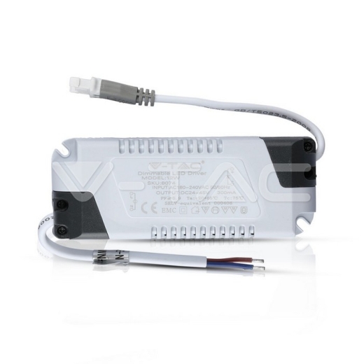 12W Dimmable Driver for VT-1205 - 1