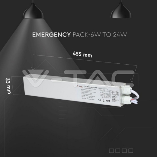 24W LED Emergency Kit - 6