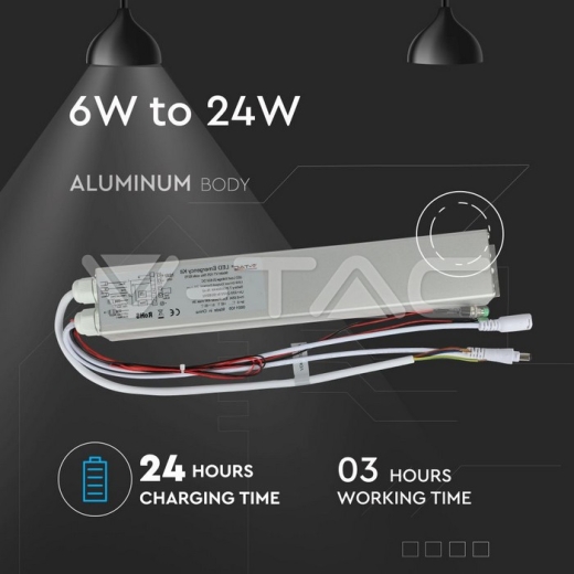 24W LED Emergency Kit - 7