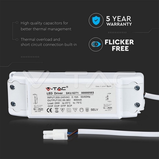 29W Driver Flicker Free A++ - 4