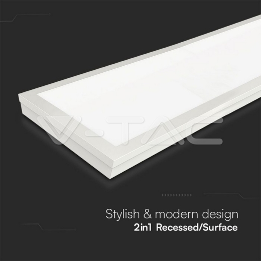 Panel LED 40W SAMSUNG Chip 1200x300 mm 2en1 4000K 6uds/SET - 3