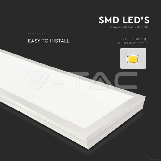 36W LED Panel 1200x300 mm 2in1 6400K 6pcs/SET - 3
