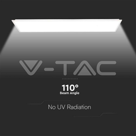 Panel LED 40W 1200x300 mm Retroiluminado 140Lm/W 6500K 6PCS/SET - 7