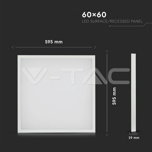 40W LED Surface Panel 4000K 6 Pcs/SET - 10