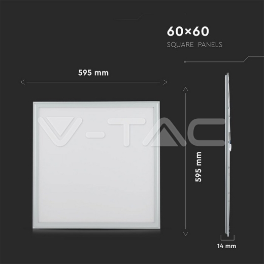 45W LED Panel SAMSUNG Chip 600 x 600 mm 3000K 6pcs/Set 5 Years Warranty - 9