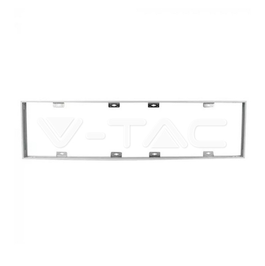 Aluminium Frame 300 x 1200 Screw Fixed White - 2